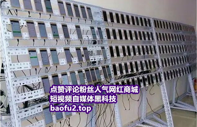 抖音网红商城点赞涨粉直播人气互动黑科技软件网站app